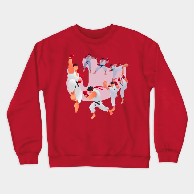 Ryu Combo Crewneck Sweatshirt by LI1L